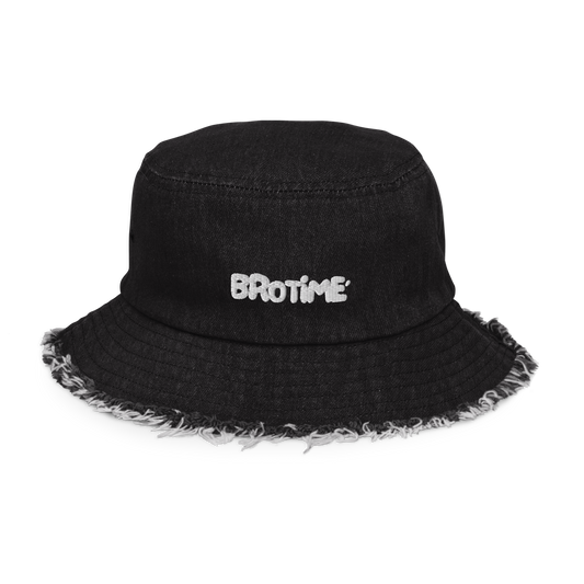 Distressed bucket hat BroTime'
